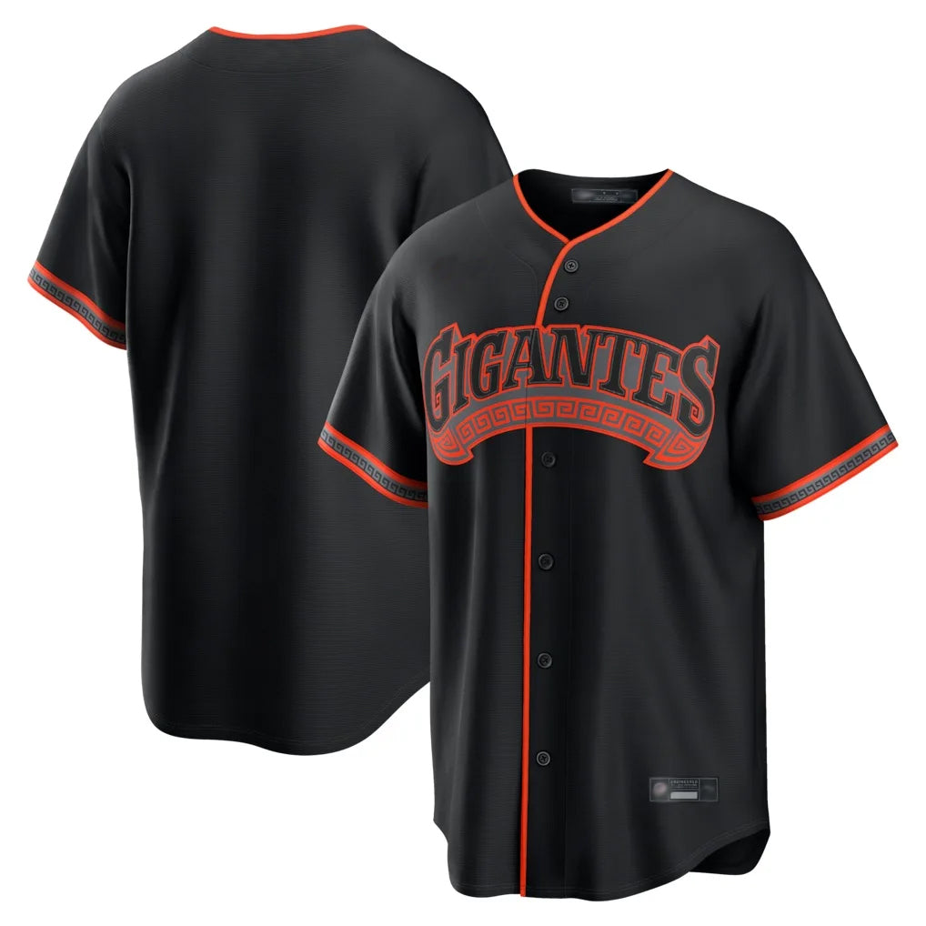 SF.Giants ## Giants Blank Player Black Alternate Limited Qdoa Stitched Jerseys