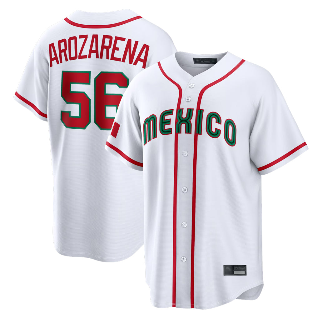 S.Mariners #56 Randy Arozarena Player White 2026 World Classic Limited Qdoa Stitched Jerseys