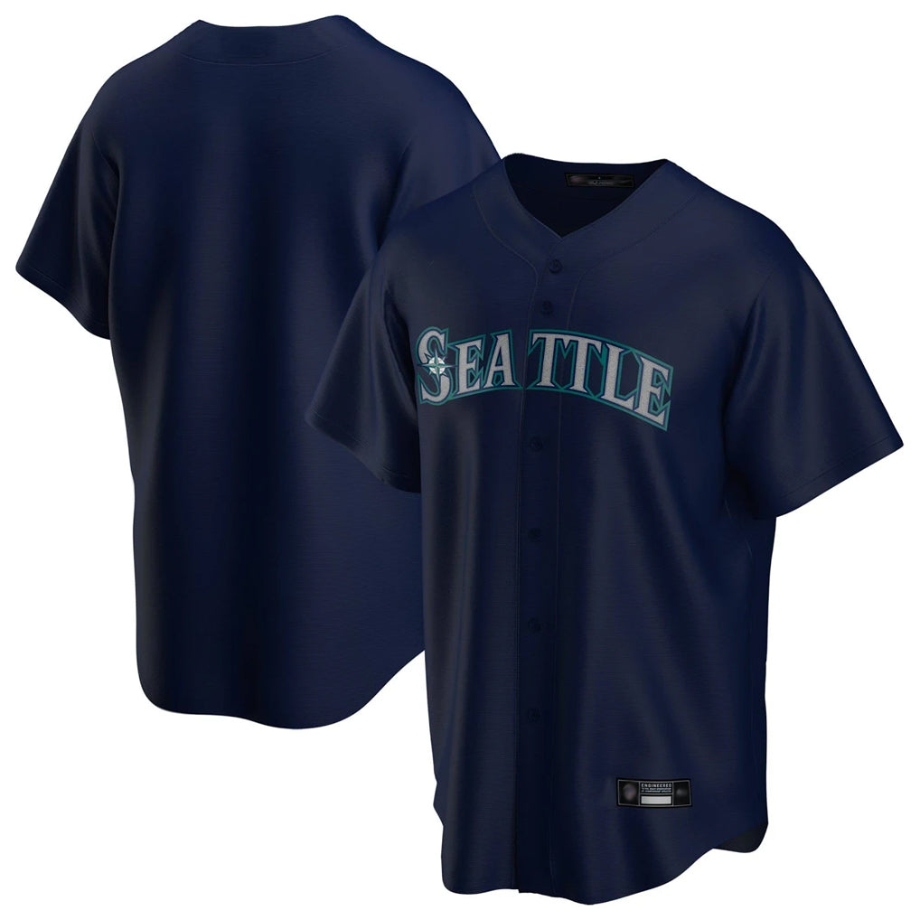 S.Mariners ## Mariners Blank Player Navy Home Game Qdoa Stitched Jerseys