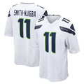 S.Seahawks #11 Jaxon Smith-Njigba Player White Home Game Qdoa Stitched Jerseys