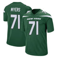 NY.Jets #71 Josh Myers Player Green Home Game Qdoa Stitched Jerseys