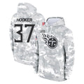 T.Titans #37 Amani Hooker Player Camo Arctic Salute to Service Pullover Hoodies Home Game Qdoa Stitched Jerseys