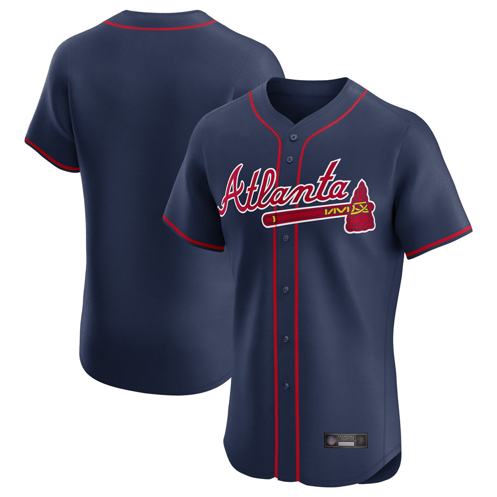 A.Braves ## Braves Blank Player Navy Limited Elite Home Game Qdoa Stitched Jerseys