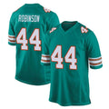 M.Dolphins #44 Chop Robinson Player Aqua Alternate Home Game Qdoa Stitched Jerseys