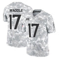 D.Broncos #17 Jaylen Waddle Player Arctic Camo Salute To Service Limited Qdoa Stitched Jerseys
