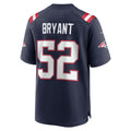 Qdoa NE.Patriots #52 Marcus Bryant Navy Team Game Jersey