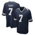 D.Cowboys #7 Rashan Gary Player Navy Home Game Qdoa Stitched Jerseys