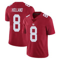 NY.Giants #8 Jevon Holland Player Red Limited Vapor Untouchable Home Game Qdoa Stitched Jerseys
