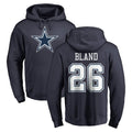 D.Cowboys #26 DaRon Bland Player Navy Pullover Hoodies Limited Qdoa Stitched Jerseys