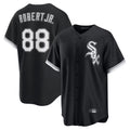 C.White Sox #88 Luis Robert Jr Player Black Home Game Qdoa Stitched Jerseys