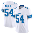 D.Lions #54 Alim McNeill Player White Limited Vapor F.U.S.E. Alternate Home Game Qdoa Stitched Jerseys