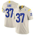 LA.Rams #37 Quentin Lake Player Bone Limited Vapor Home Game Qdoa Stitched Jerseys