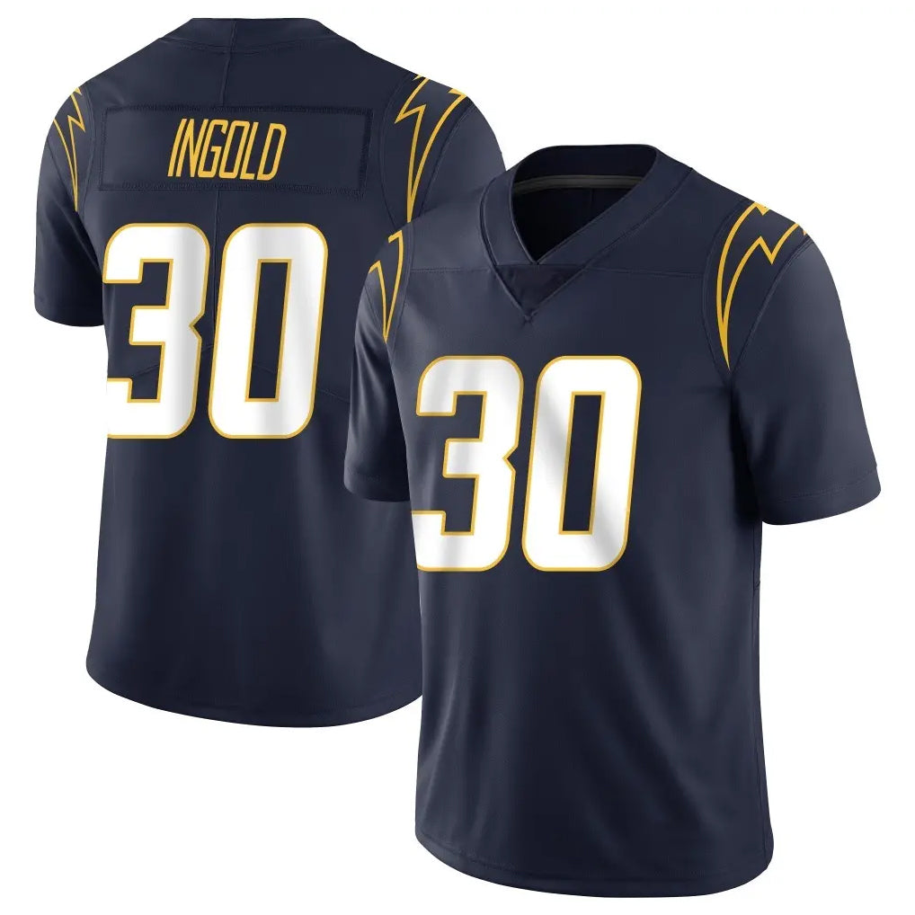 LA.Chargers #30 Alec Ingold Player Navy Limited Vapor Untouchable Home Game Qdoa Stitched Jerseys