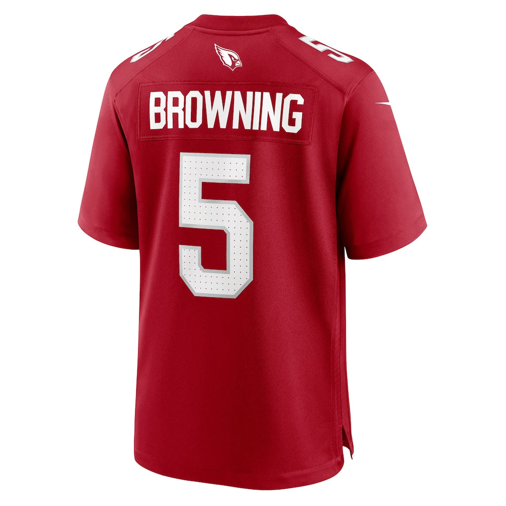 Qdoa A.Cardinals #5 Baron Browning Cardinal Team Game Jersey
