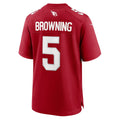 Qdoa A.Cardinals #5 Baron Browning Cardinal Team Game Jersey