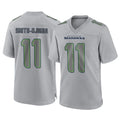 S.Seahawks #11 Jaxon Smith-Njigba Player Gray Atmosphere Fashion Home Game Qdoa Stitched Jerseys