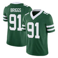 NY.Jets #91 Jowon Briggs Player Green Legacy Limited Vapor F.U.S.E. Home Game Qdoa Stitched Jerseys