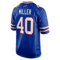 Qdoa B.Bills #40 Von Miller Royal Game Jersey