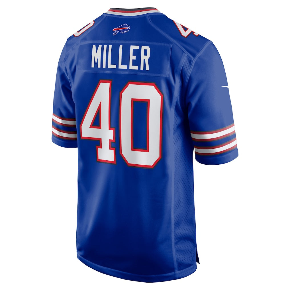 Qdoa B.Bills #40 Von Miller Royal Game Jersey