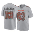C.Bengals #63 Dylan Fairchild Player Gray Atmosphere Fashion Game Qdoa Stitched Jerseys