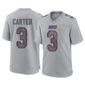 NY.Giants #3 Abdul Carter Player Gray Atmosphere Fashion Limited Game Qdoa Stitched Jerseys