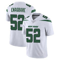 NY.Jets #52 Kingsley Enagbare Player White Spotlight Limited Vapor Home Game Qdoa Stitched Jerseys