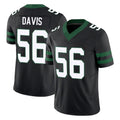 NY.Jets #56 Demario Davis Player Black Limited Legacy Vapor F.U.S.E. Home Game Qdoa Stitched Jerseys