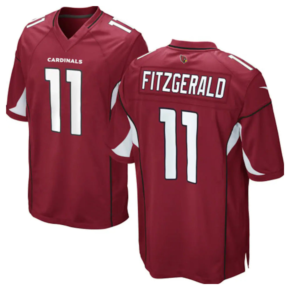 Qdoa A.Cardinals #11 Larry Fitzgerald Player Cardinal Game Stitched Jerseys