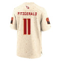 Qdoa A.Cardinals #11 Larry Fitzgerald Player Cream Rivalries Collection Game Stitched Jerseys