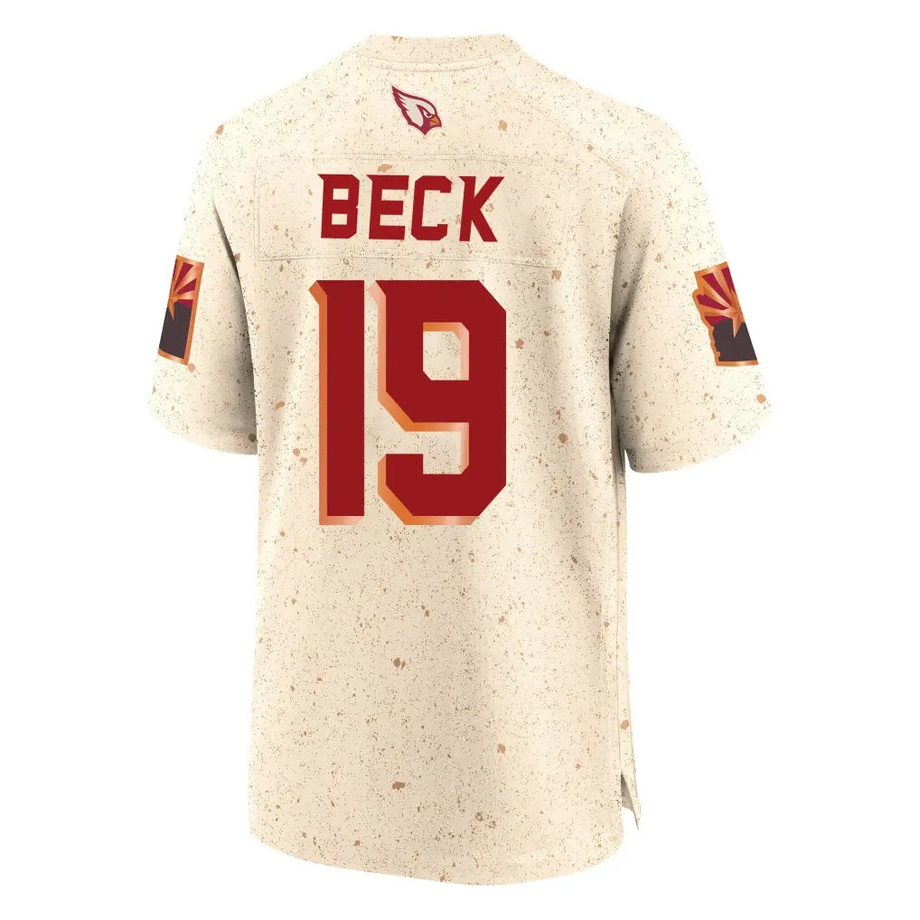 Qdoa A.Cardinals #19 Carson Beck Player Cream Rivalries Collection Game Stitched Jerseys