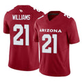Qdoa A.Cardinals #21 Garrett Williams Player Cardinal Vapor F.U.S.E. Limited Home Game Stitched Jerseys