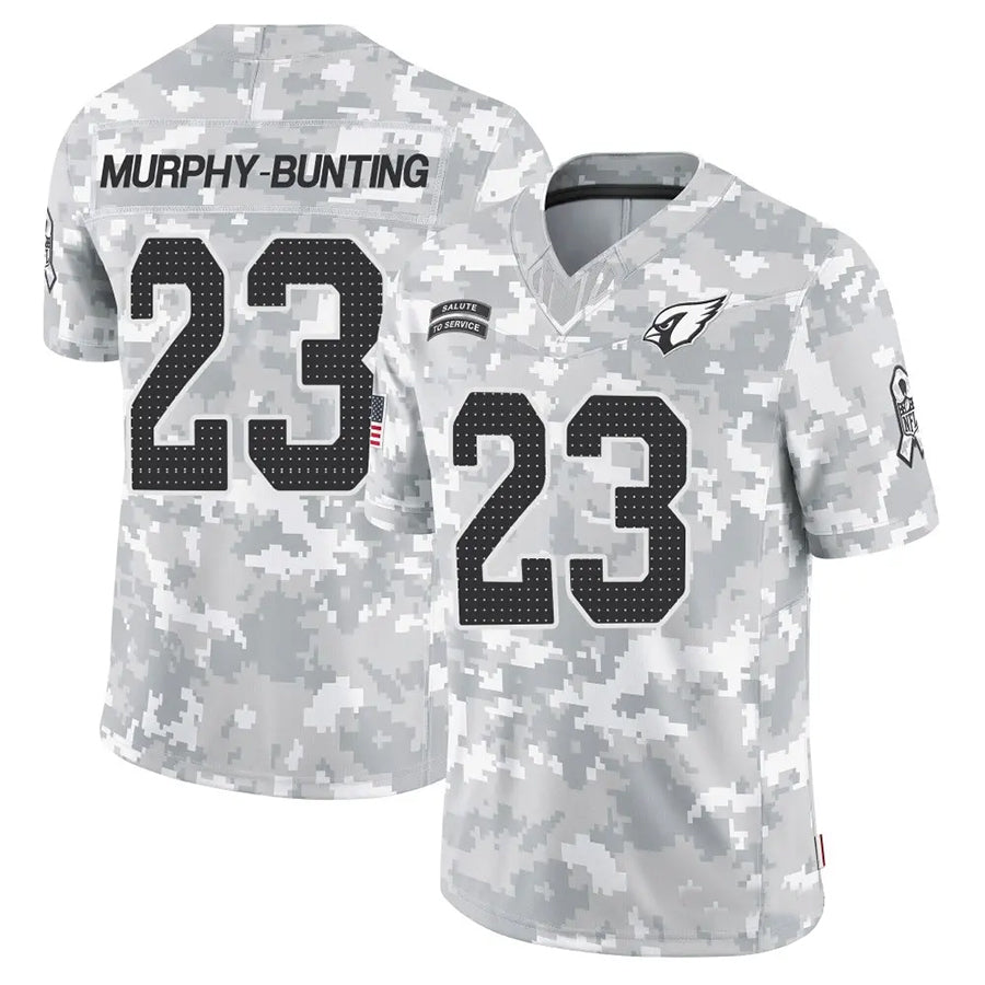 Qdoa A.Cardinals #23 Sean Murphy-Bunting Player Camo Salute to Service Limited Stitched Jerseys