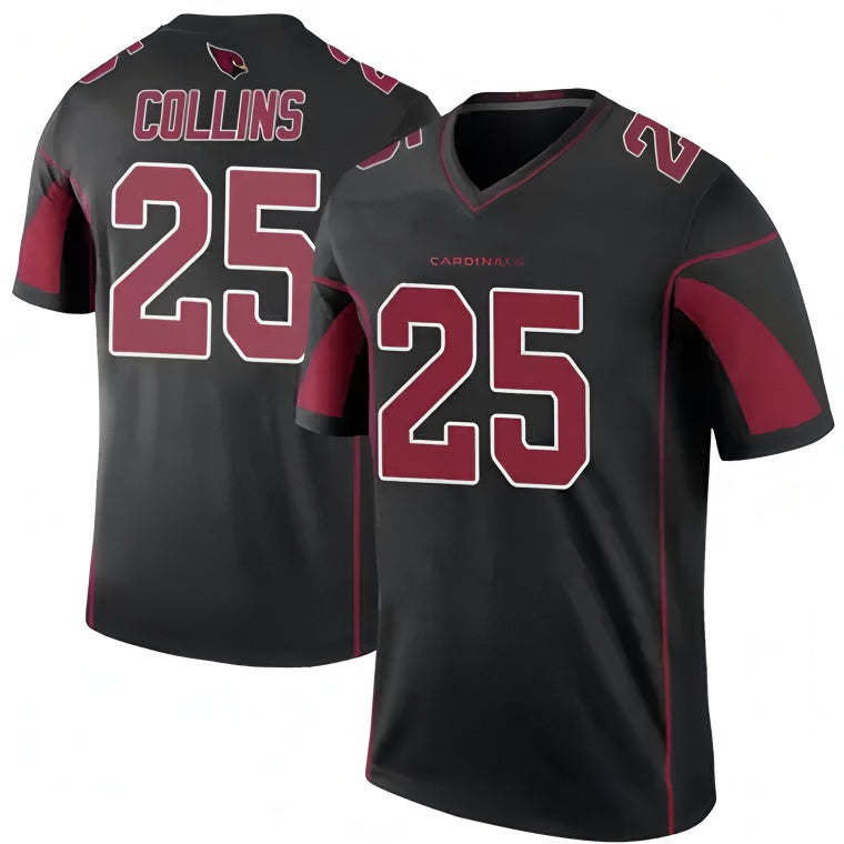 Qdoa A.Cardinals #25 Zaven Collins Player Black Vapor Limited Elite Stitched Jerseys