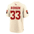 Qdoa A.Cardinals #33 Trey Benson Player Cream Rivalries Collection Game Stitched Jerseys