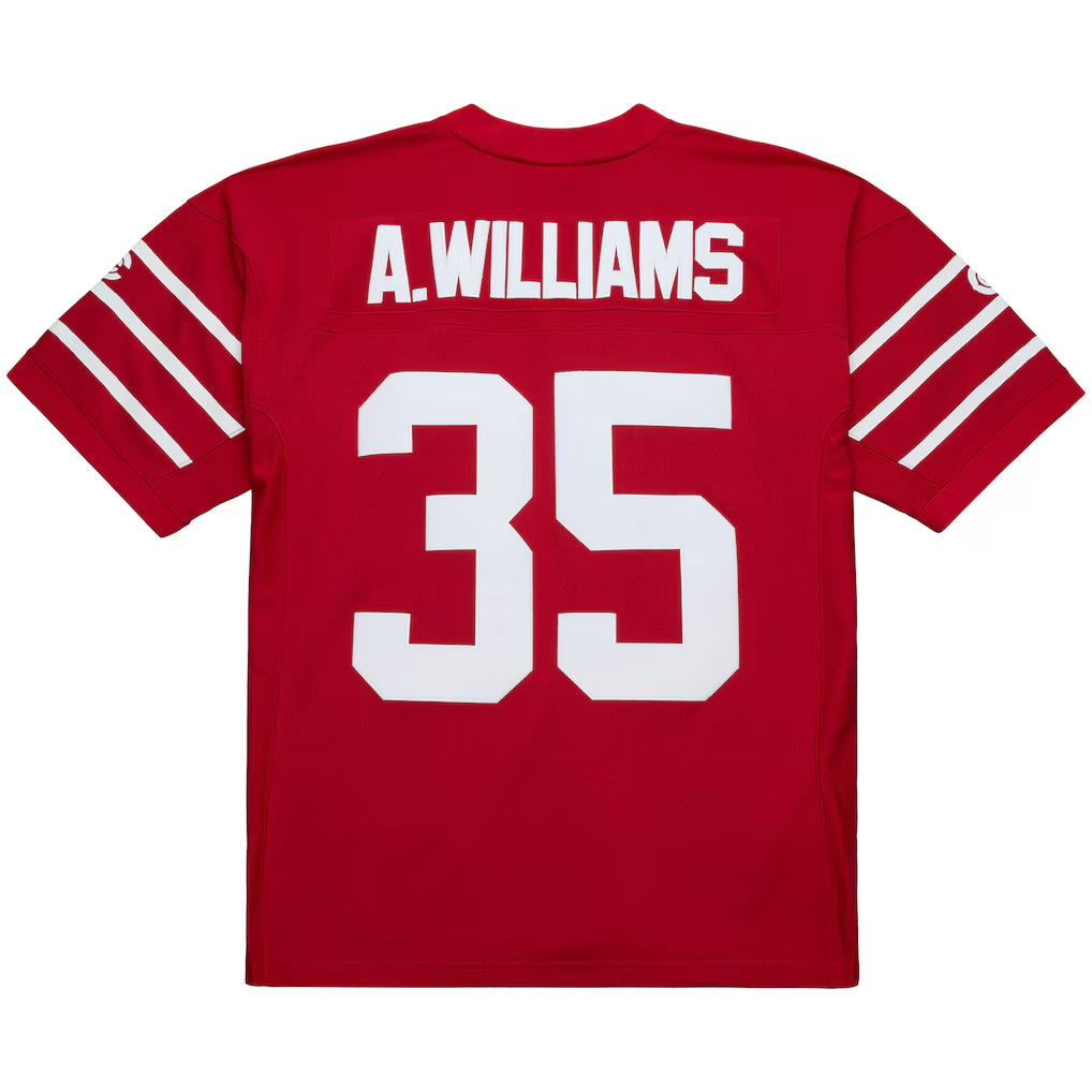 Qdoa A.Cardinals #35 Aeneas Williams Mitchell & Ness Cardinal 1994 Legacy Replica Jersey Stitched Puhic Game Jerseys