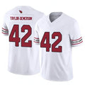 Qdoa A.Cardinals #42 Dadrion Taylor-Demerson Player White Limited Stitched Jerseys