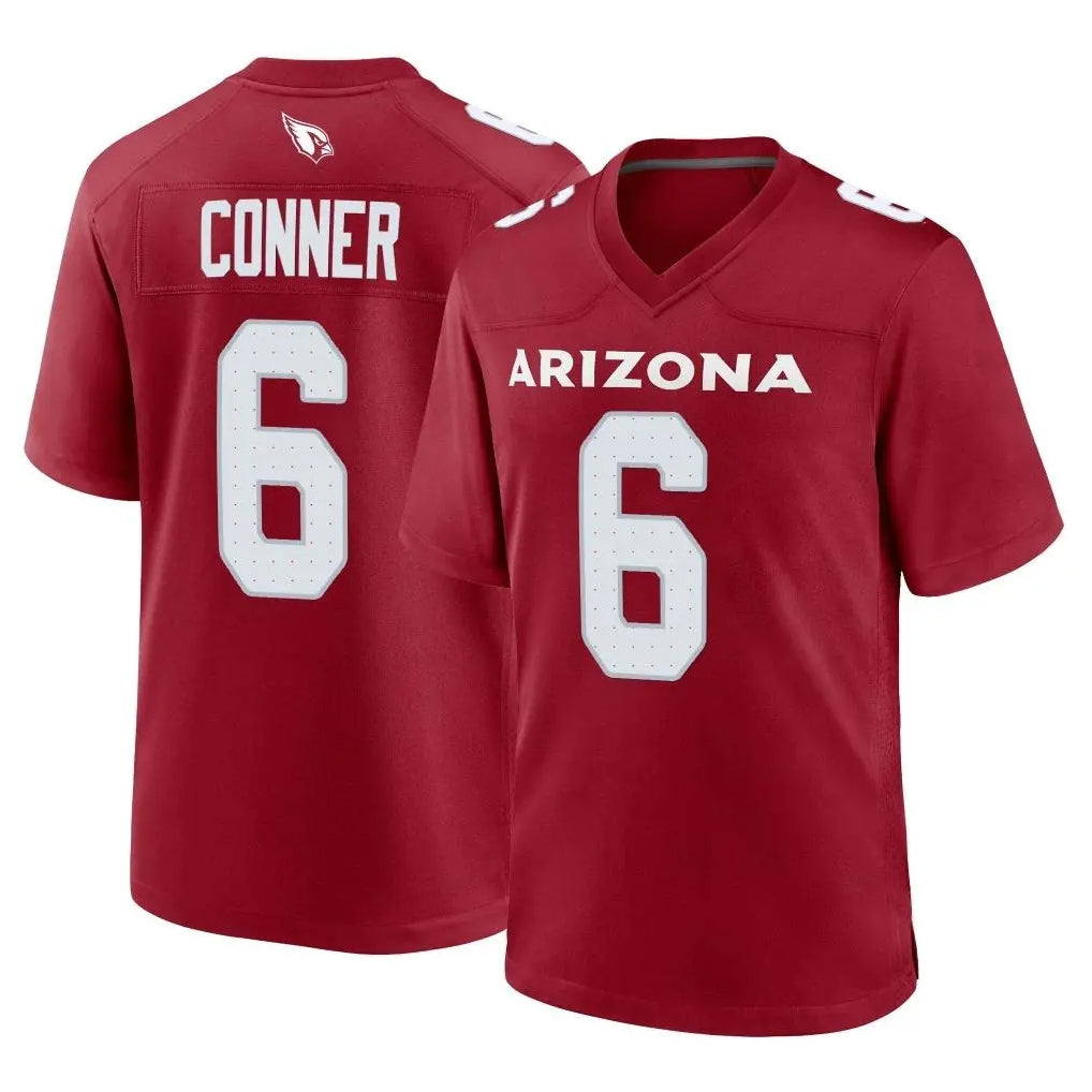 Qdoa A.Cardinals #6 James Conner Player Cardinal Limited Home Game Stitched Jerseys