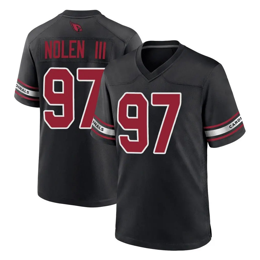 Qdoa A.Cardinals #97 Walter Nolen III Player Black Alternate Game Stitched Jerseys