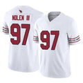 Qdoa A.Cardinals #97 Walter Nolen III Player White Vapor F.U.S.E. Limited Home Game Stitched Jerseys