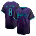 Qdoa A.Diamondbacks #8 James McCann Player Purple Limited 2026 City Connect Stitched Jersey
