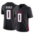 Qdoa A.Falcons #0 Divine Deablo Player Black Vapor F.U.S.E. Limited Home Game Stitched Jerseys