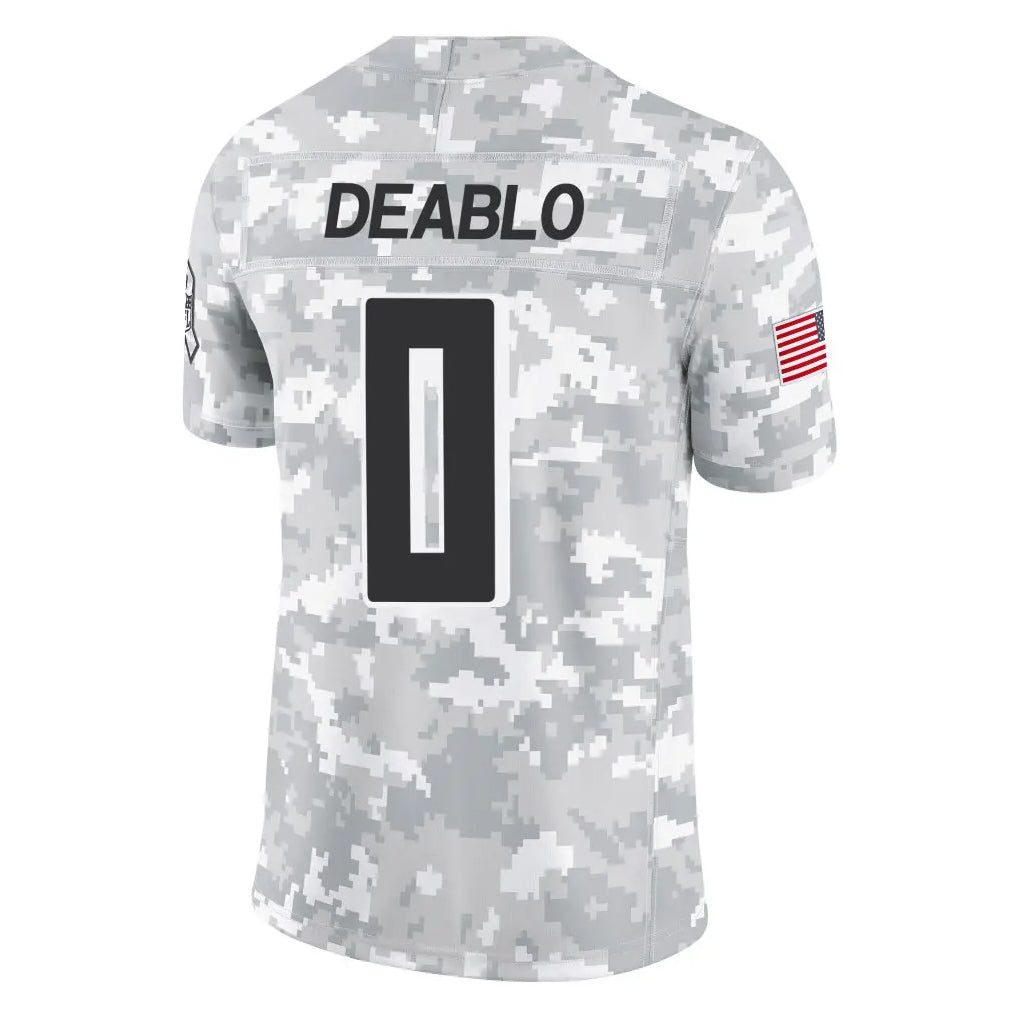 Qdoa A.Falcons #0 Divine Deablo Player Camo Salute to Service Limited Stitched Jerseys
