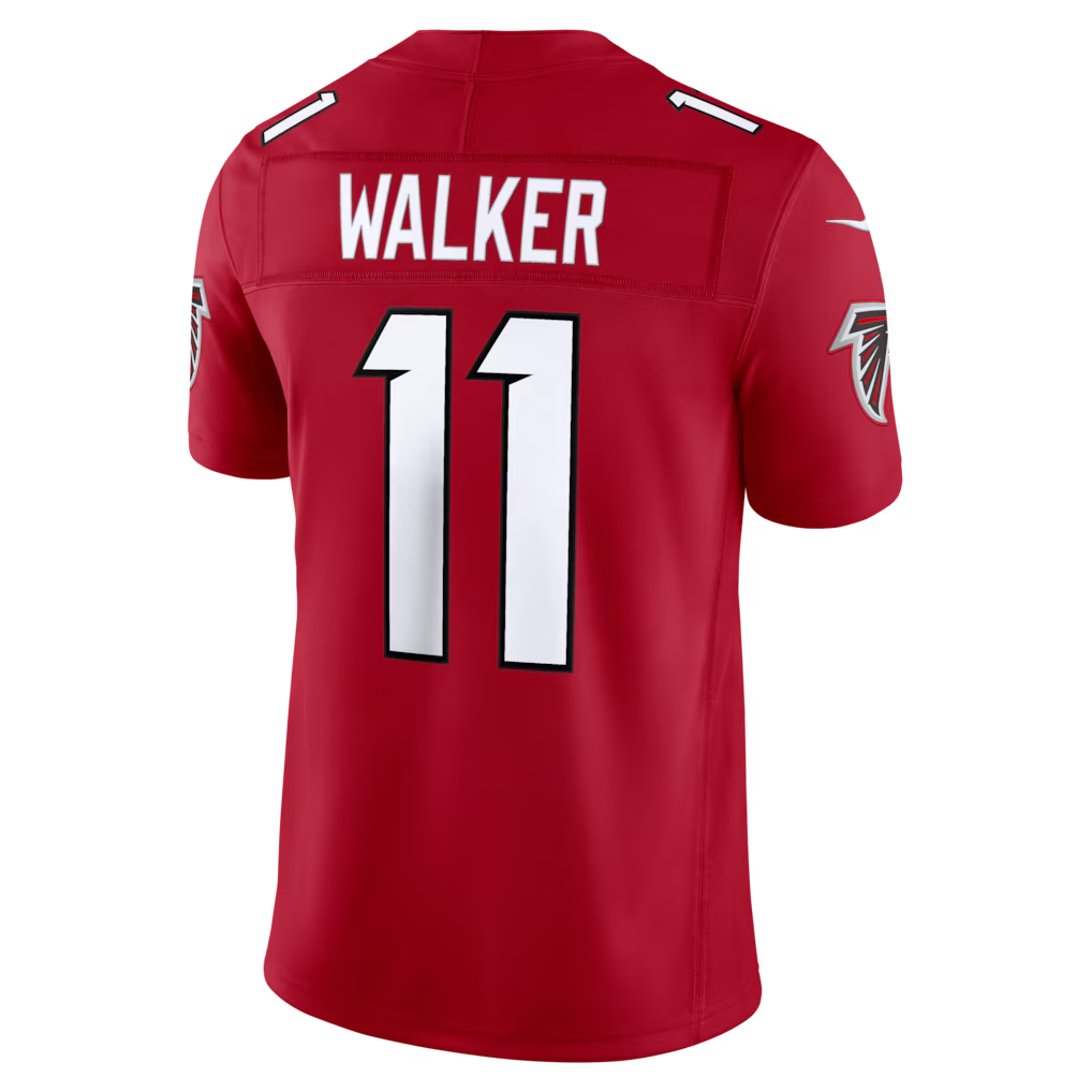 Qdoa A.Falcons #11 Jalon Walker Red Team Vapor F.U.S.E. Stitched Limited Jerseys