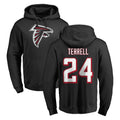 Qdoa A.Falcons #24 A.J. Terrell Jr. Player Black Salute to Service Hoodies Stitched Jerseys