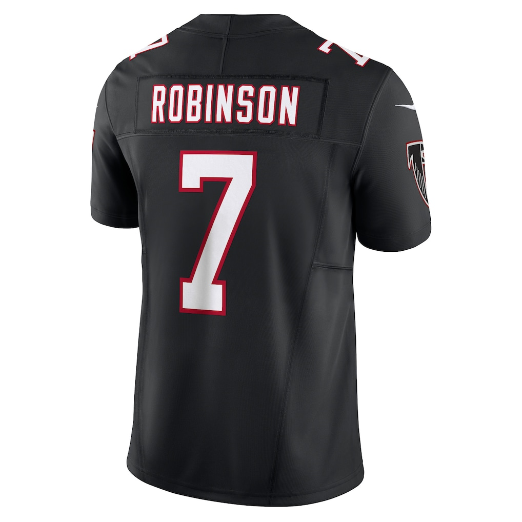 Qdoa A.Falcons #7 Bijan Robinson Black Alternate Vapor F.U.S.E. Limited Stitched Jerseys