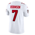 Qdoa A.Falcons #7 Bijan Robinson White Vapor F.U.S.E. Stitched Limited Jerseys