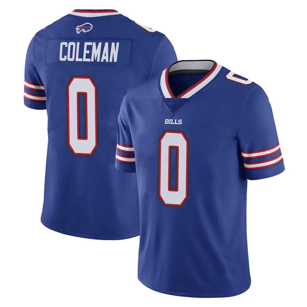 Qdoa B.Bills #0 Keon Coleman Player Royal Vapor Untouchable Limited Stitched Jerseys
