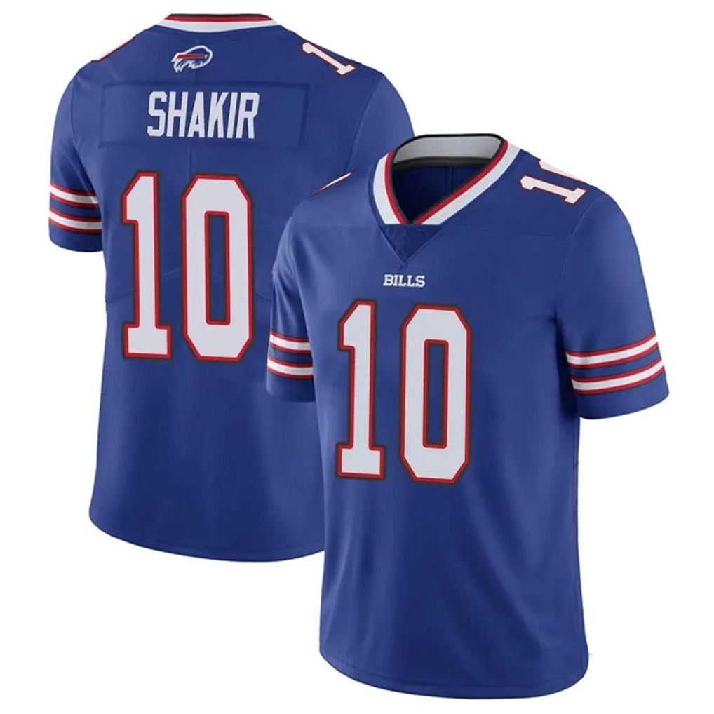 Qdoa B.Bills #10 Khalil Shakir Player Royal Vapor Untouchable Limited Stitched Jerseys