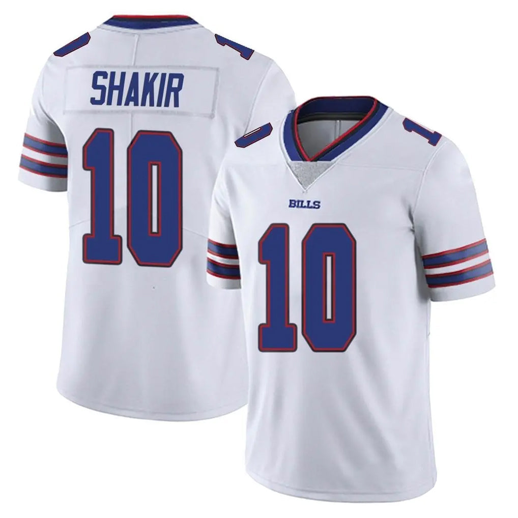 Qdoa B.Bills #10 Khalil Shakir Player White Vapor Untouchable Limited Stitched Jerseys