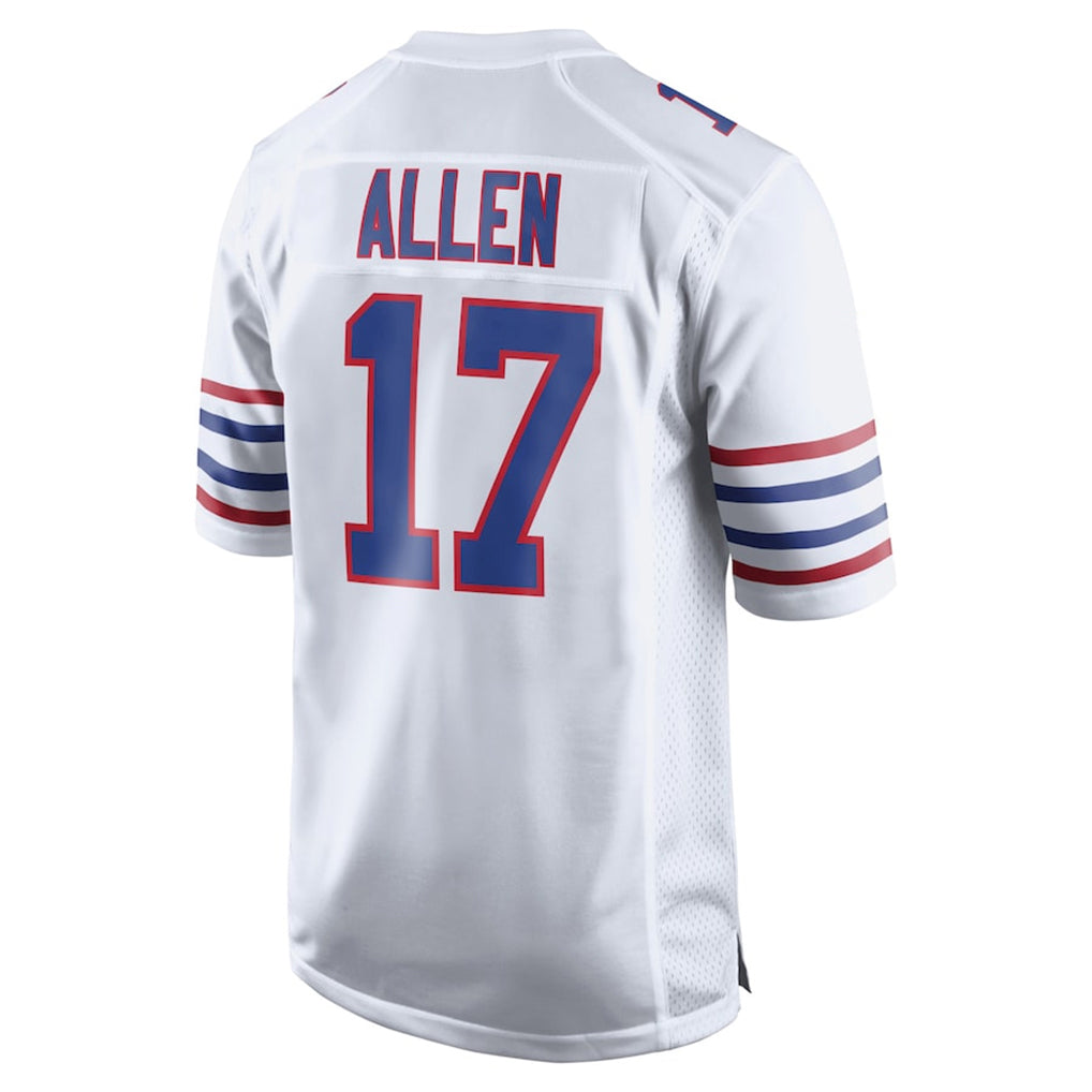 Qdoa B.Bills #17 Josh Allen Player White Limited Game Stitched Jerseys
